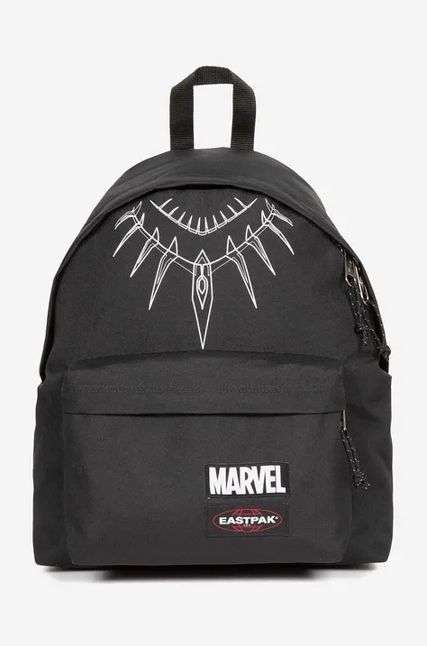 Ruksak Eastpak x Marvel Backpack EK620W42-black, čierna farba, veľký, s potlačou,EK620W42