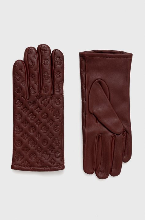 Δερμάτινα γάντια Guess