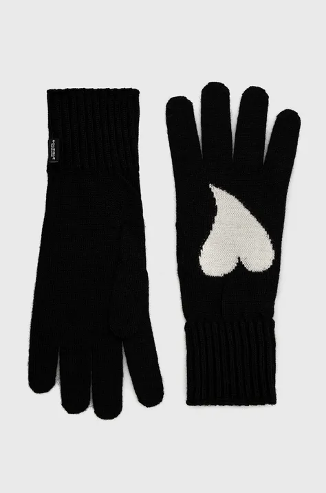 Γάντια από μείγμα μαλλιού Moschino