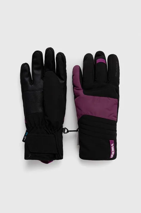 Γάντια σκι Viking Espada χρώμα: μοβ