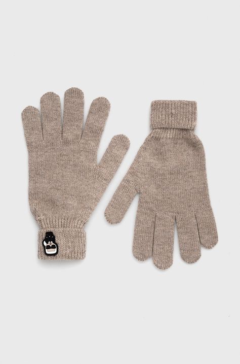Ръкавици с вълна Karl Lagerfeld