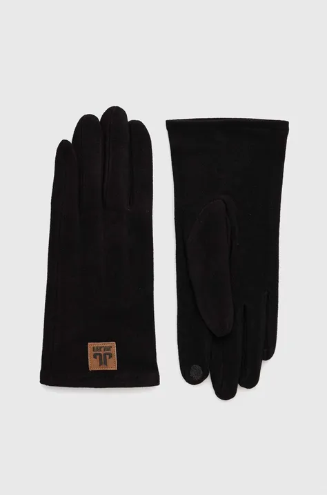 Γάντια Jail Jam Cortland χρώμα: μαύρο