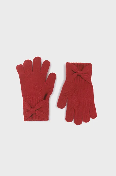 Дитячі рукавички Mayoral колір червоний