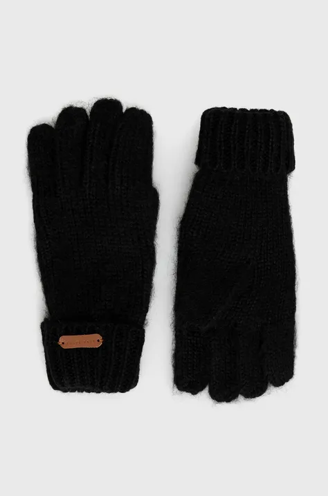 Παιδικά γάντια Pepe Jeans χρώμα: μαύρο