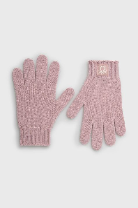 Παιδικά μάλλινα γάντια United Colors of Benetton