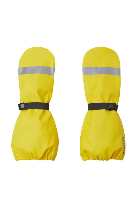 Detské rukavice Reima žltá farba