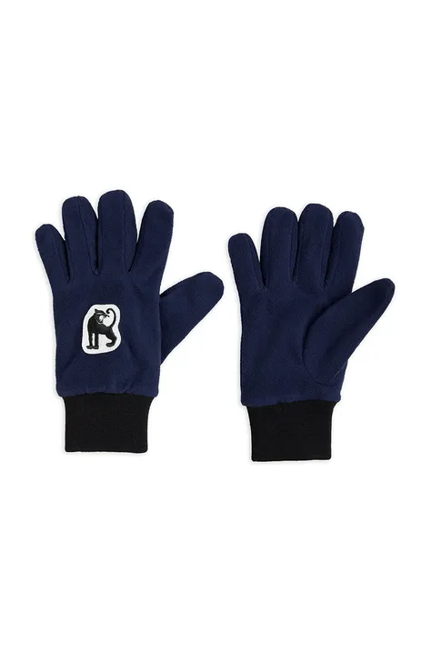 Παιδικά γάντια Mini Rodini χρώμα: ναυτικό μπλε