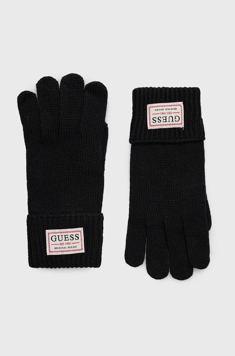 Ръкавици с вълна Guess