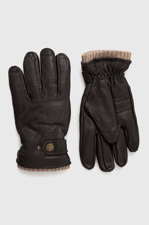 Шкіряні рукавички Lindbergh