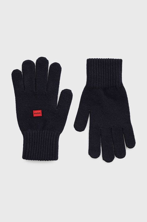 Μάλλινα γάντια HUGO