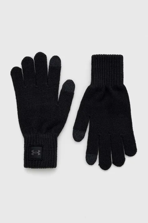 Γάντια Under Armour χρώμα: μαύρο