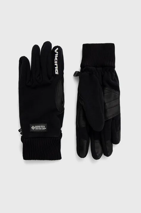 Γάντια Viking χρώμα: μαύρο