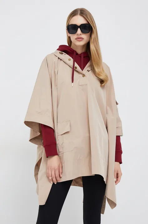 Куртка Lauren Ralph Lauren жіноча колір бежевий перехідна oversize