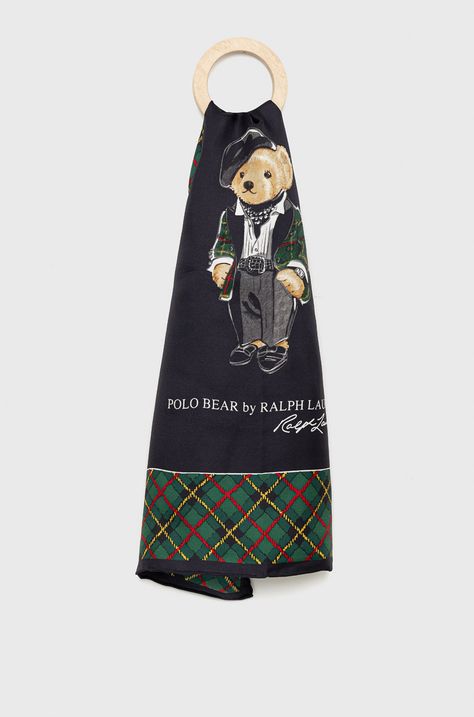 Hedvábný kapesníček Polo Ralph Lauren
