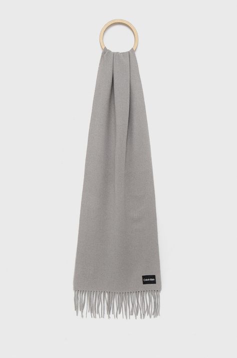 Вовняний шарф Calvin Klein