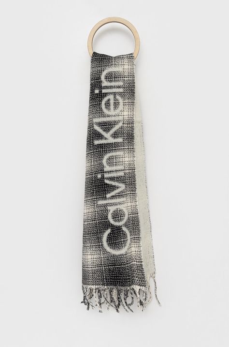 Calvin Klein esarfa de lana