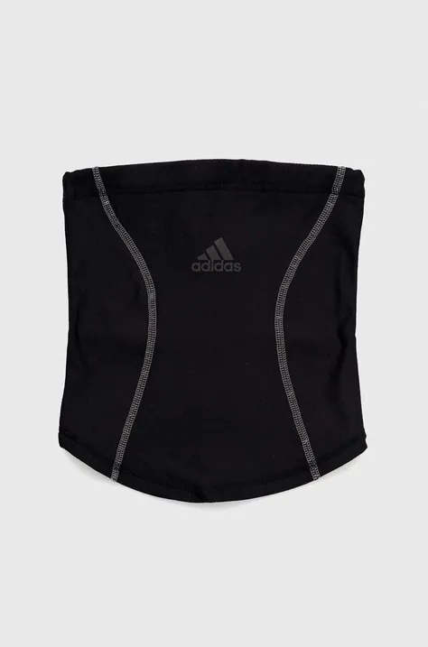 Nákrčník adidas Performance černá barva, s aplikací