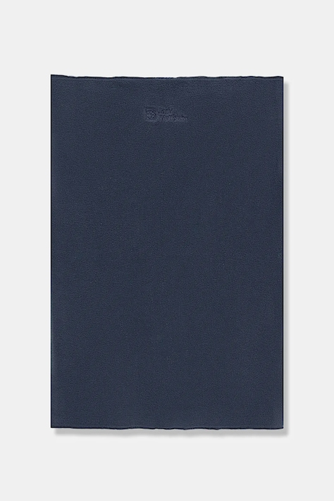 Jack Wolfskin fular împletit culoarea bleumarin, uni, 1910292