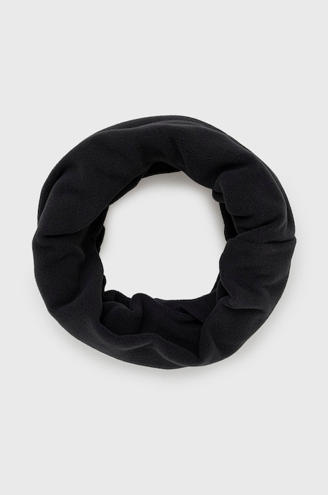 Cjevasti šal Jack Wolfskin boja: crna, jednobojni model