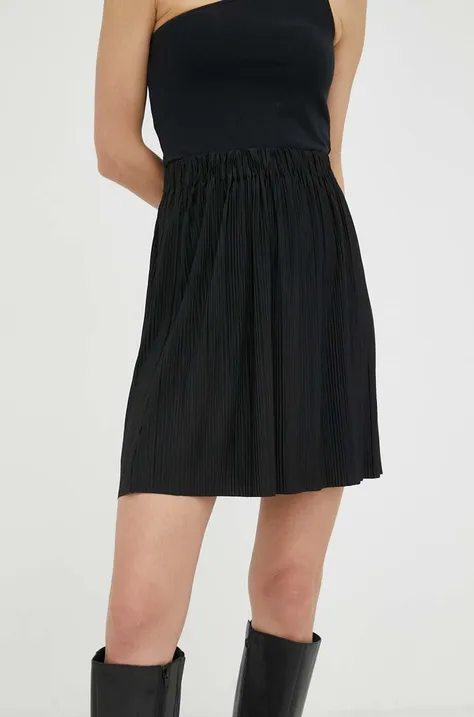 Samsoe Samsoe skirt black color