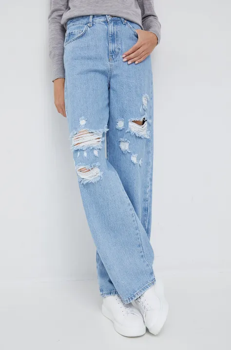 Vero Moda jeansy damskie high waist