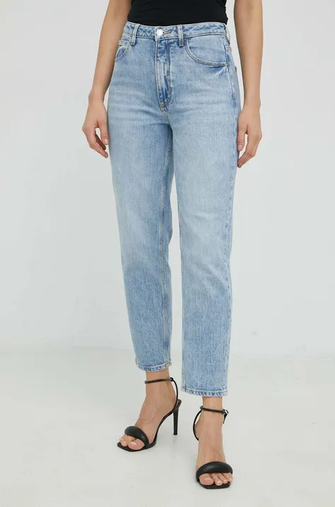 Guess jeansy damskie high waist W2YA21 D4NH6