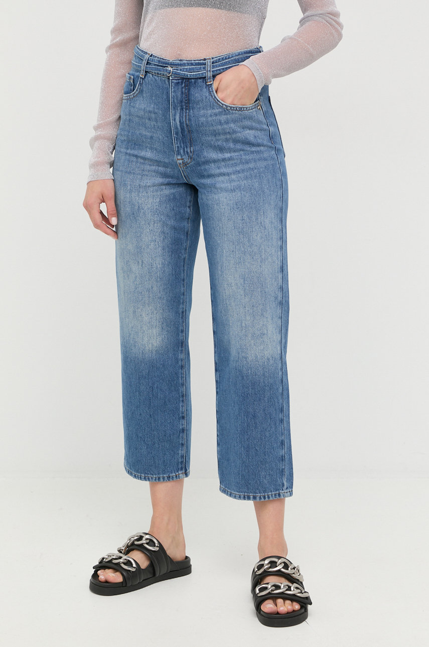 Patrizia Pepe jeansy damskie medium waist
