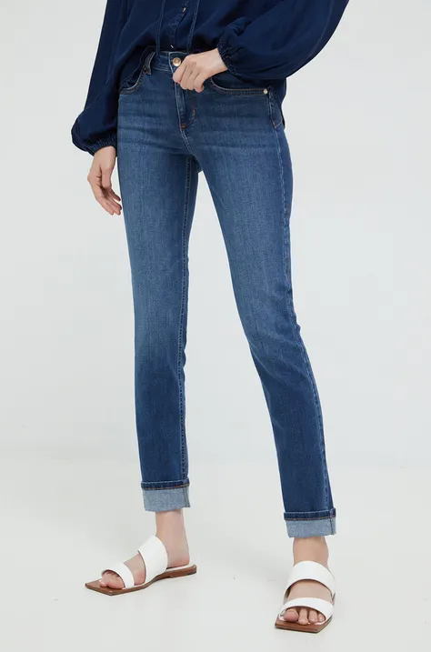 Liu Jo jeansy UXX028.D4186 damskie medium waist