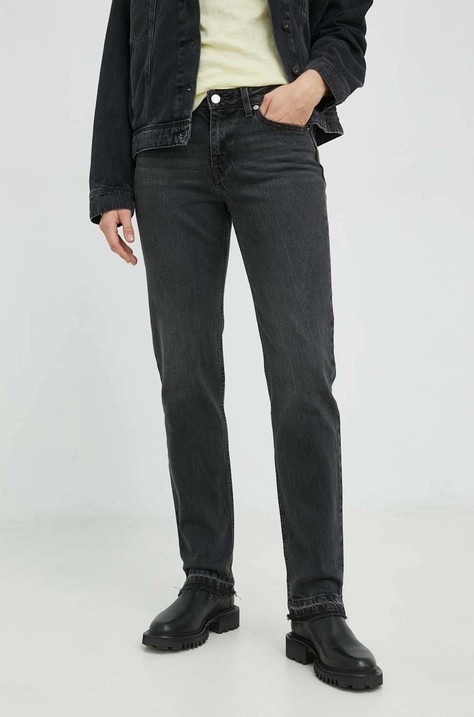 Levi's jeansi Low Pitch Straight femei, high waist