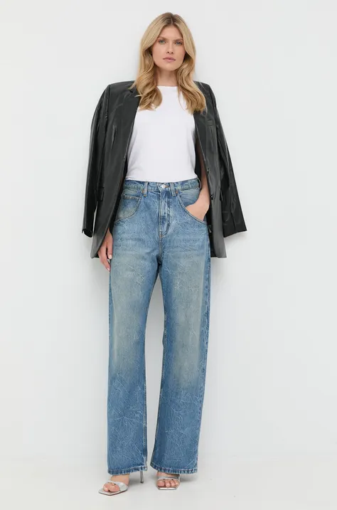 Victoria Beckham jeansy damskie medium waist