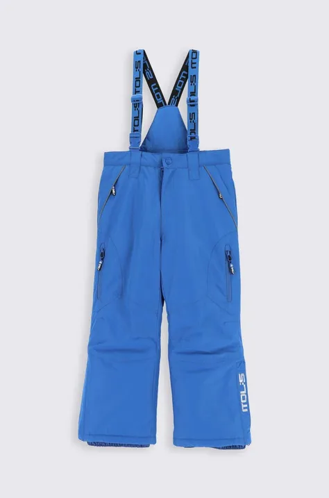 Coccodrillo spodnie narciarskie dziecięce kolor niebieski