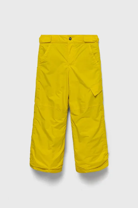 Columbia pantaloni copii culoarea galben