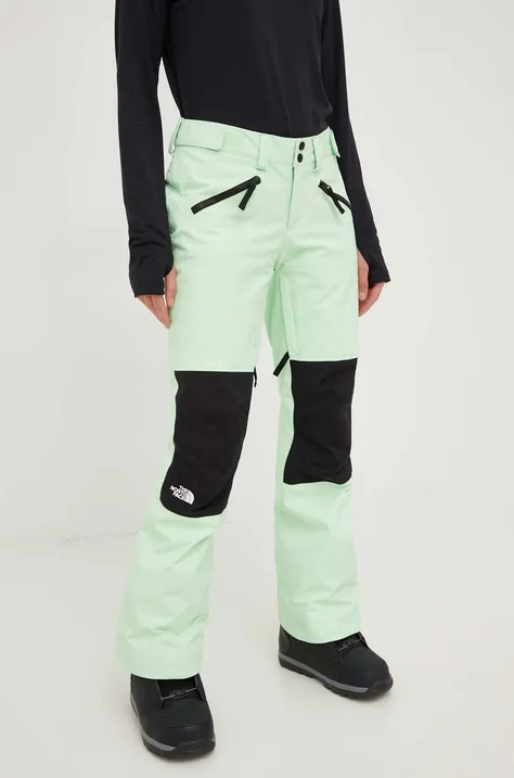 The North Face pantaloni Aboutaday culoarea verde