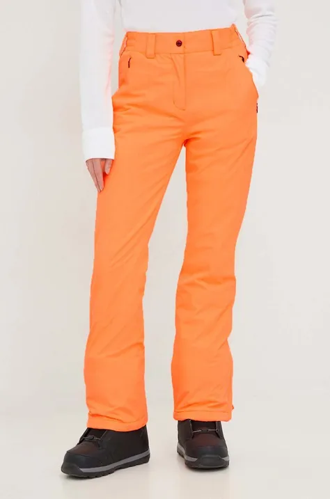 Lyžiarske nohavice CMP oranžová farba