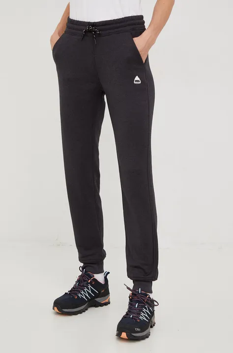 Спортен панталон Burton в сиво с изчистен дизайн