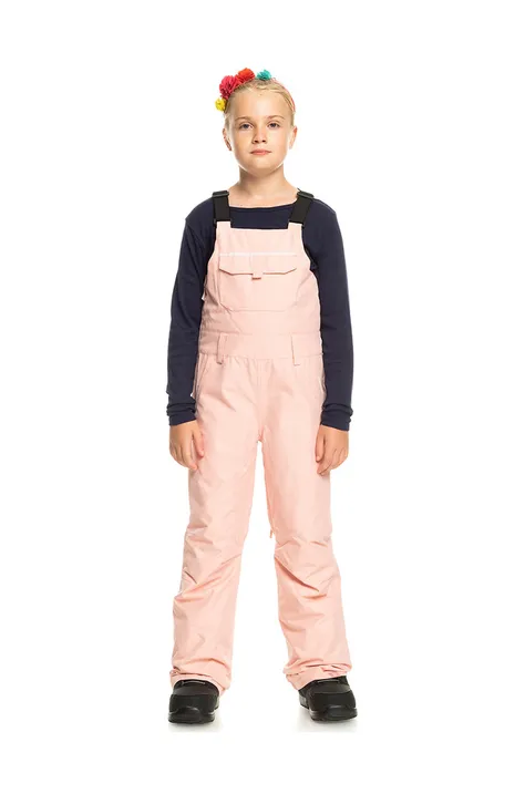Roxy spodnie dziecięce kolor różowy
