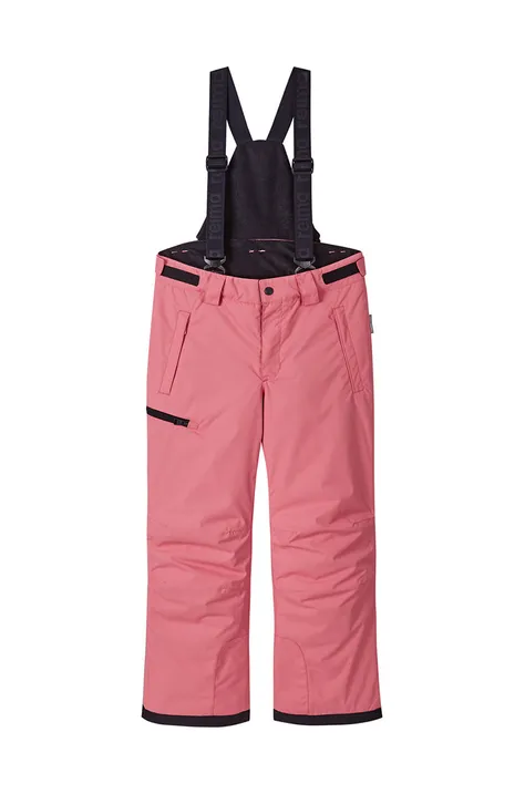 Detské nohavice Reima ružová farba,