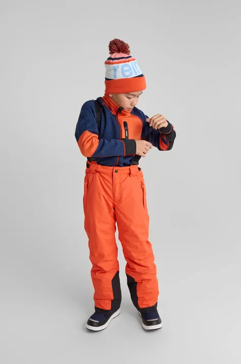 Παιδικό παντελόνι Reima χρώμα: πορτοκαλί