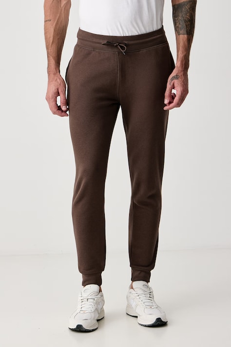 Guess Спортивные штаны для мужчин с хлопком ALDWIN коричневые regular waist Z2YB22 K9V31