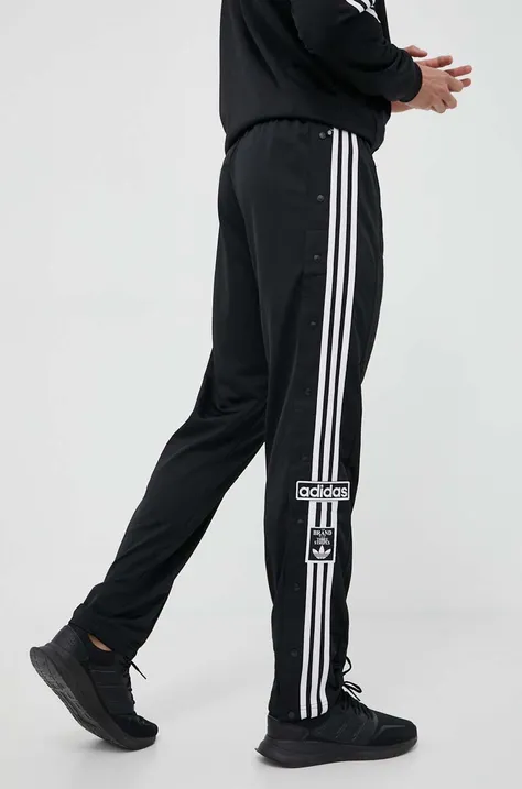 adidas Originals spodnie dresowe ADIBREAK kolor czarny z aplikacją HN6098-BLACK