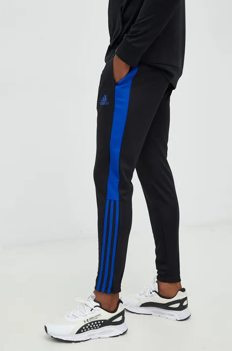 Παντελόνι προπόνησης adidas Performance Tiro , χρώμα: μαύρο