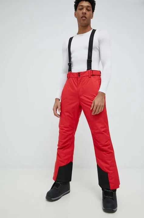Lyžiarske nohavice 4F červená farba