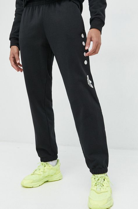 Памучен спортен панталон adidas Originals