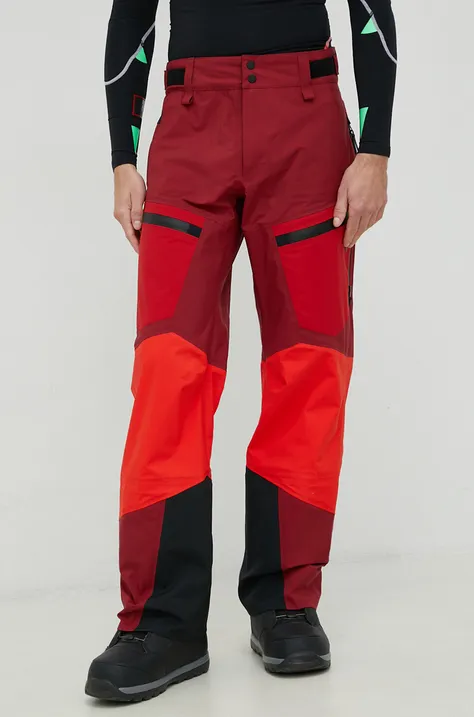 Peak Performance spodnie Gravity GoreTex kolor bordowy