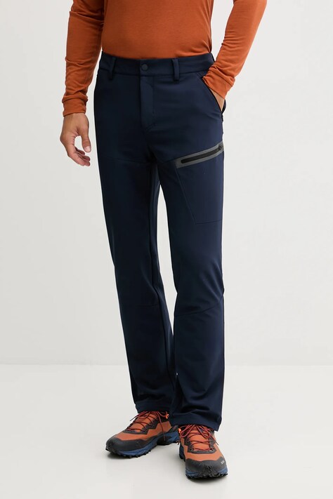 Salewa spodnie outdoorowe Terminal Durastretch kolor granatowy