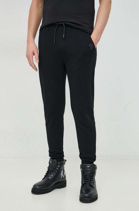 Karl Lagerfeld spodnie dresowe bawełniane