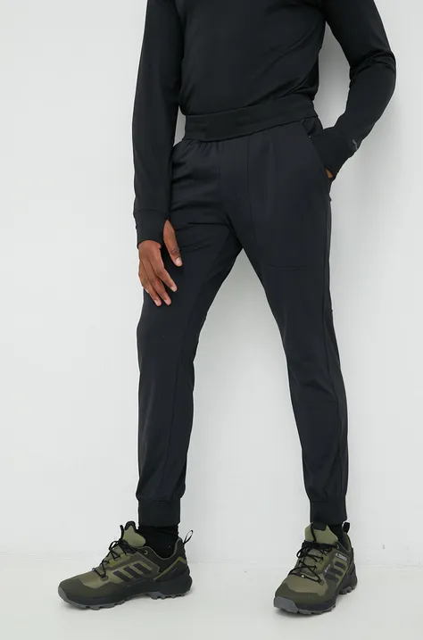 Спортивні штани Burton чоловічі колір чорний однотонні