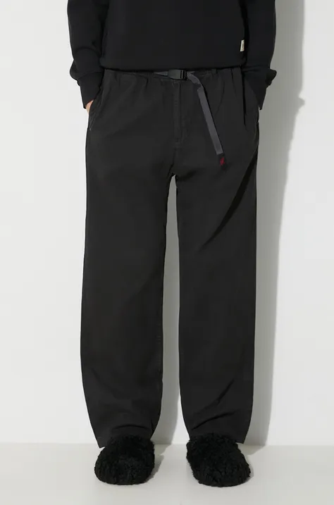 Gramicci cotton trousers Gramicci Pant black color