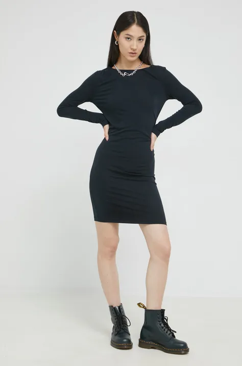 Платье JDY цвет чёрный mini облегающее
