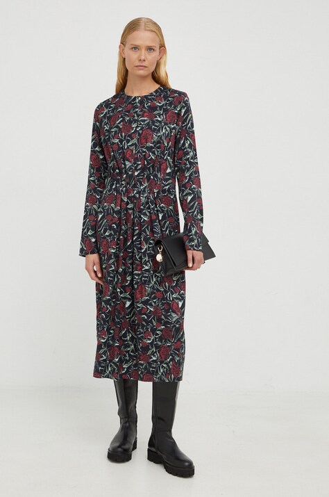 Tiger Of Sweden rochie midi, evazată